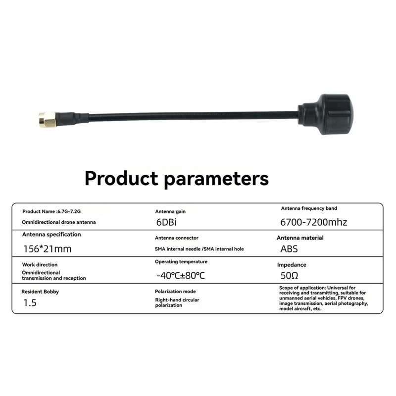 [НОВИНКА! A25P] Антенна SMA 6. – обзор и цена Drone Racing Antenna